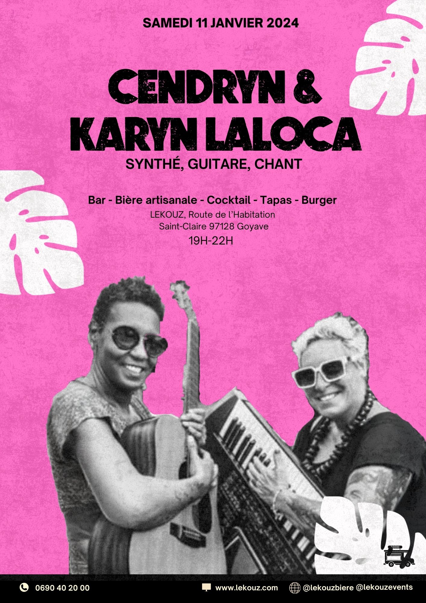 CENDRYN & KARYN LALOCA – LIVE MUSIC 