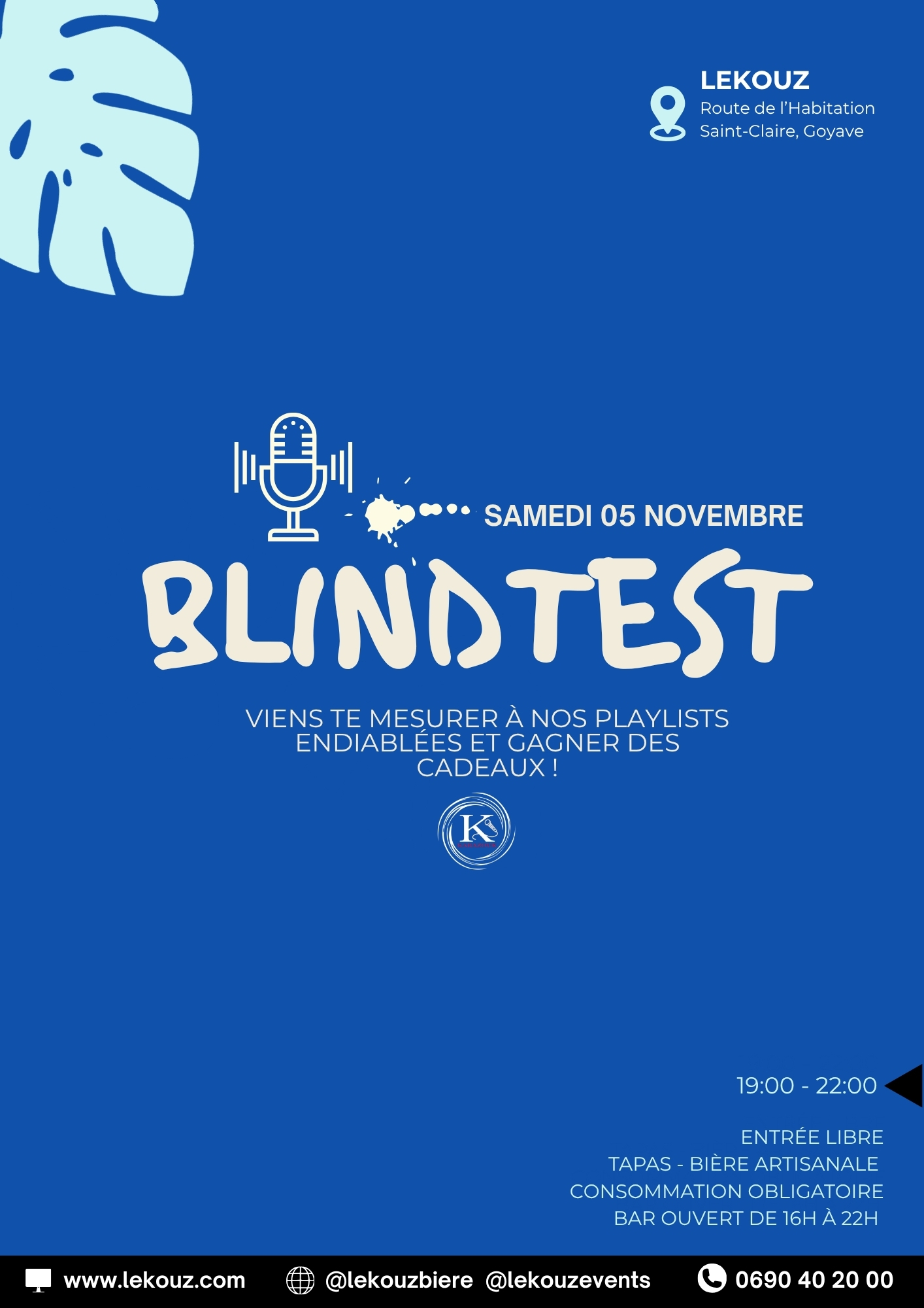 Blind test