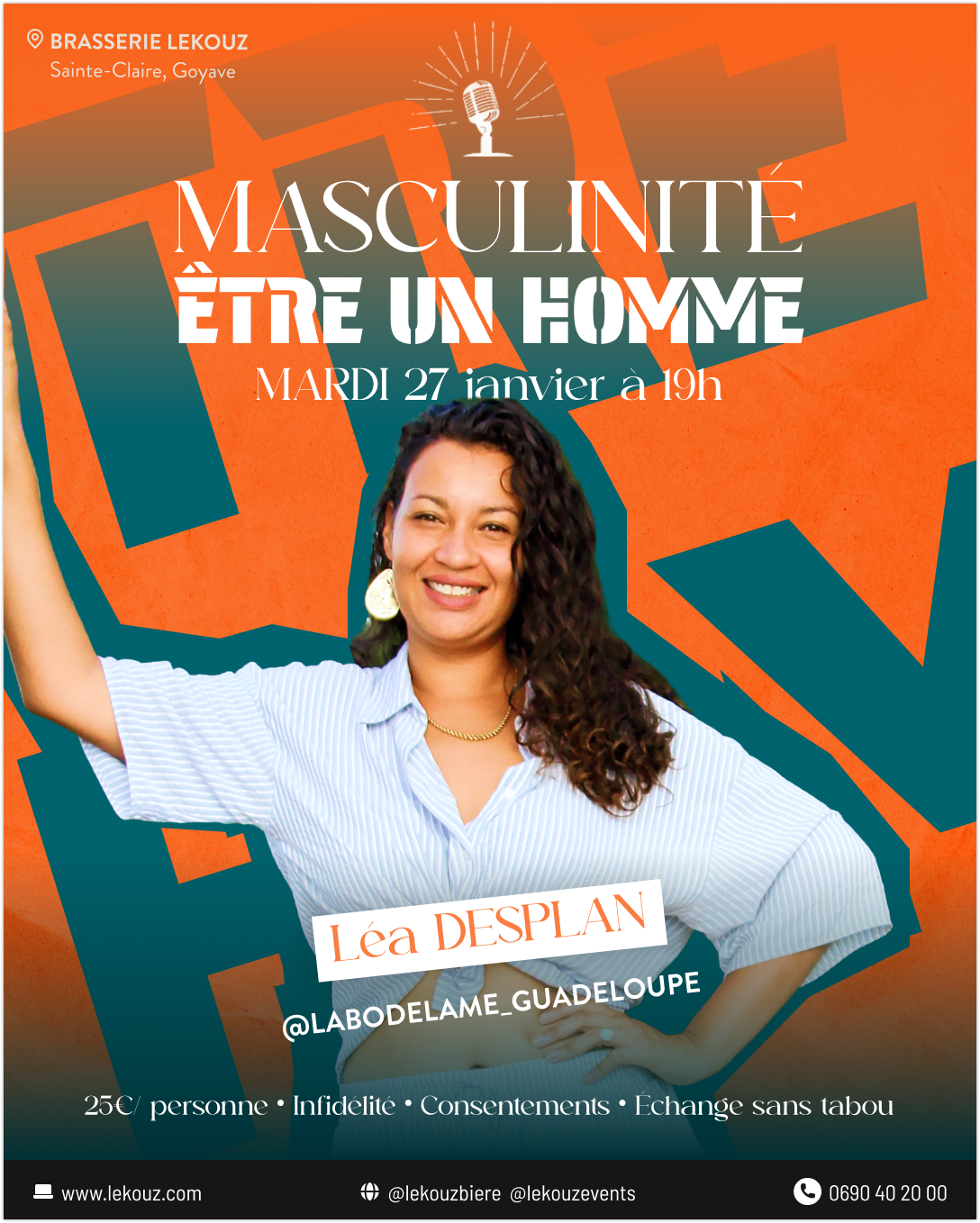 Conférence – Masculinité : Être un homme
