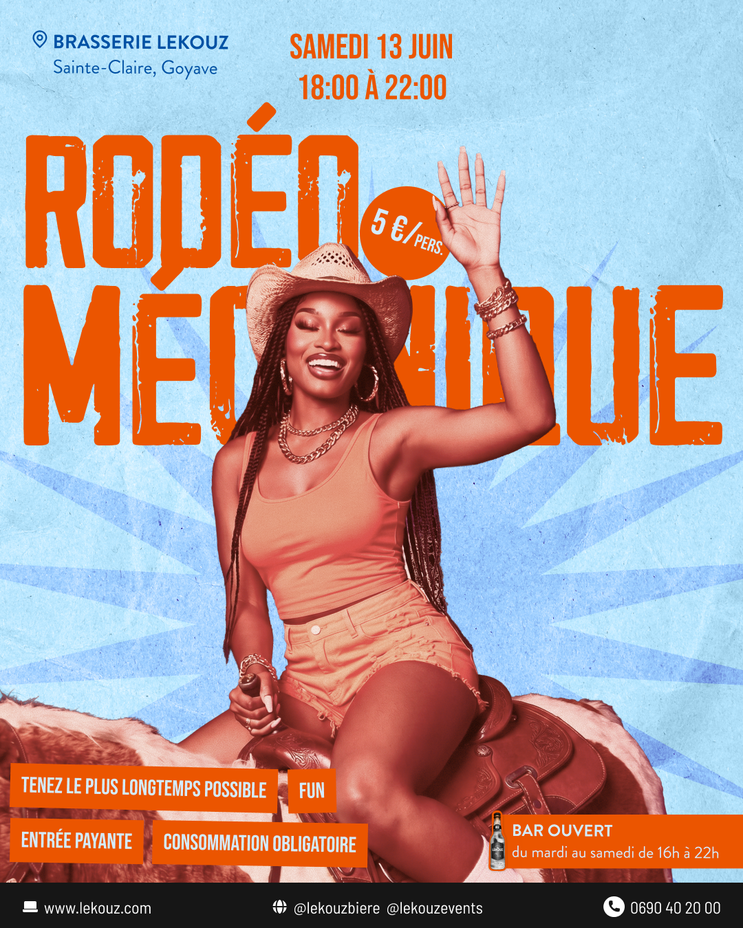 🤠 Rodéo Mécanique — Samedi 13 juin