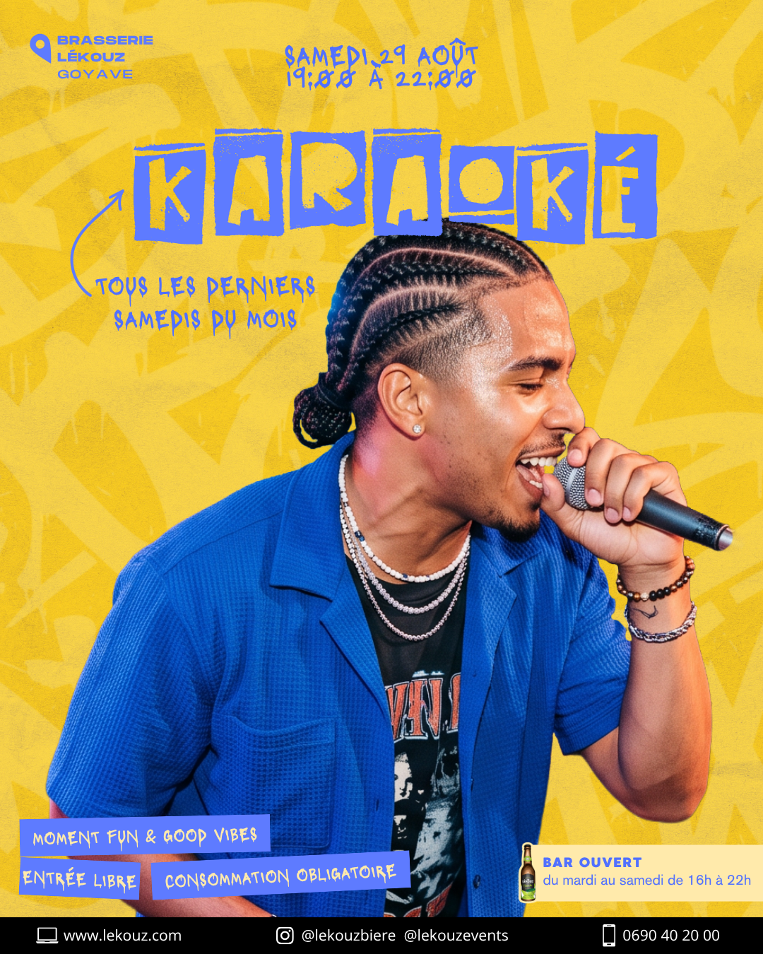 Karaoké – Tous les derniers samedis du mois